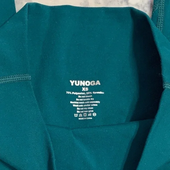 Women’s Teal Leggings - Picture 4 of 5